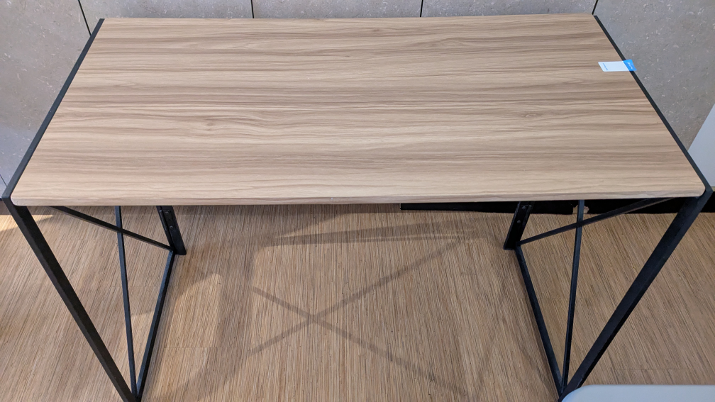 Modern Wood and Metal Desk Foldable 💚