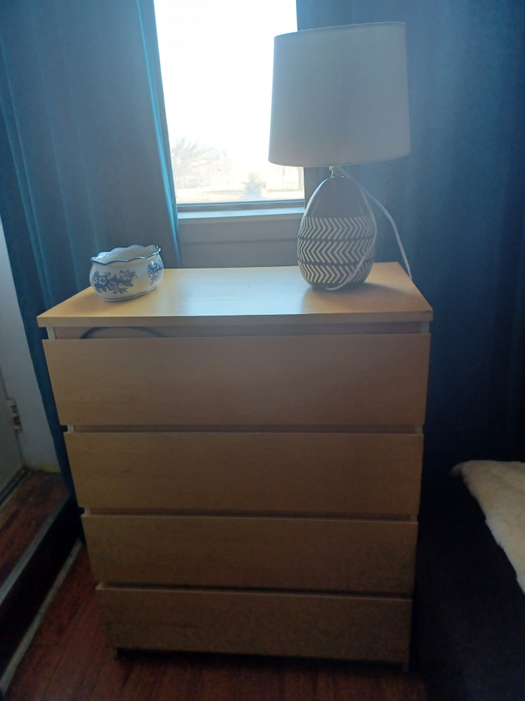 IKEA MALM four-drawer dresser - photo 2