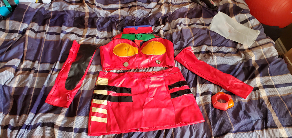 Asuka racing cosplay