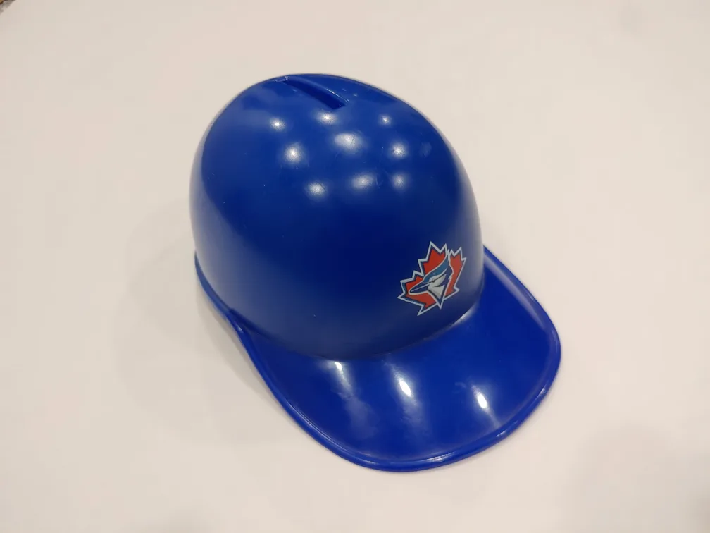 1970's vintage blue jays baseball cap piggy bank thumbnail