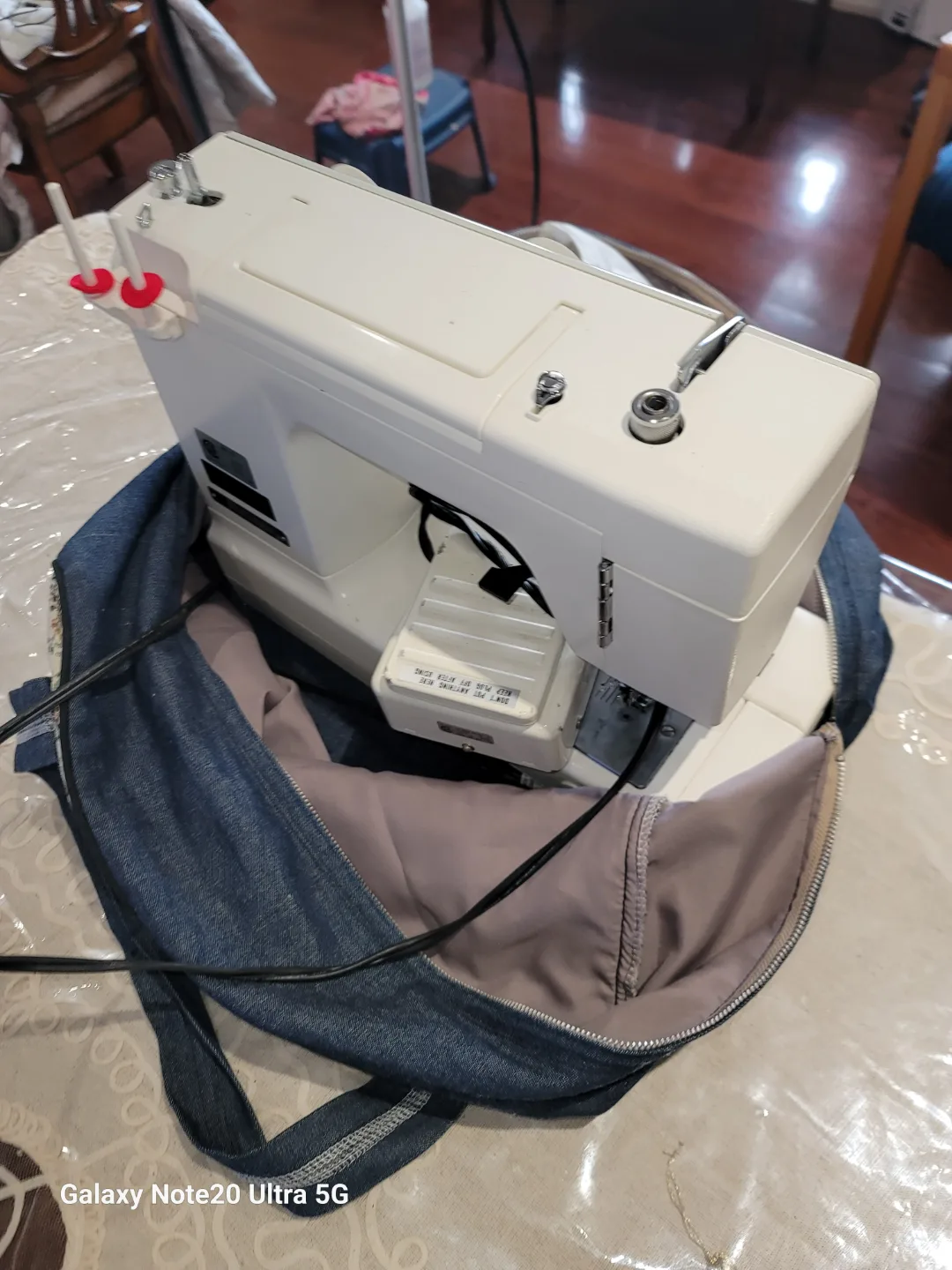 Janome Sewing Machine with Carrying Case