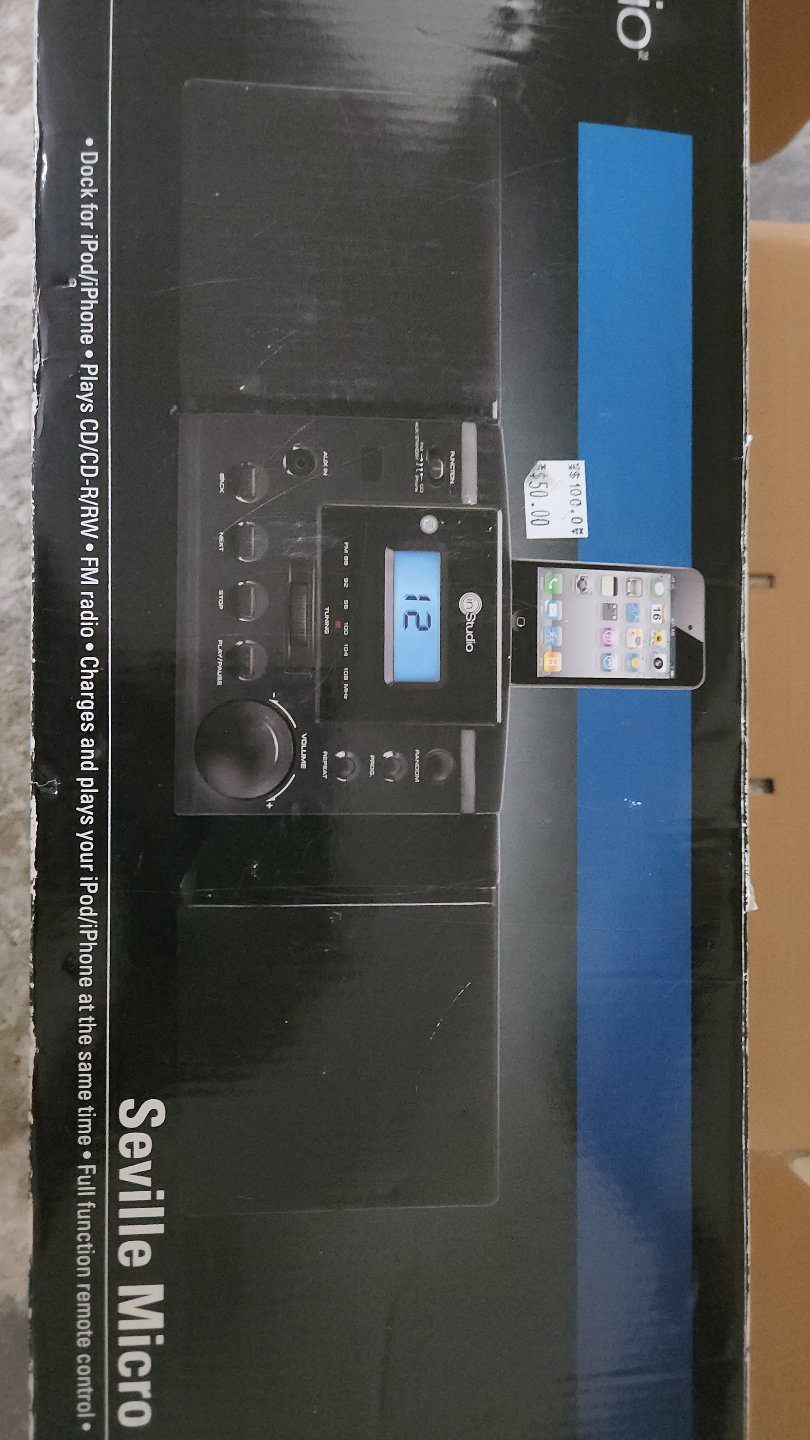 Studio Seville Micro System - New in Box