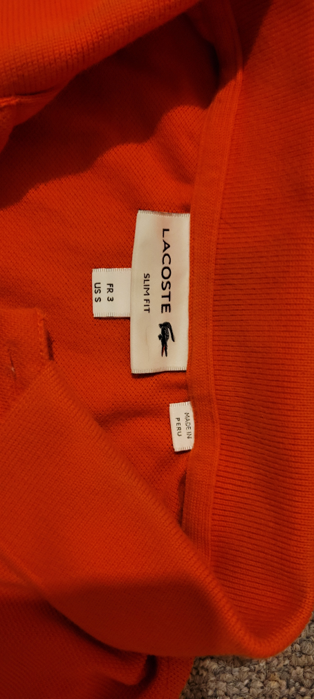 Lacoste Slim Fit Polo Shirt - Size US 3 - photo 3