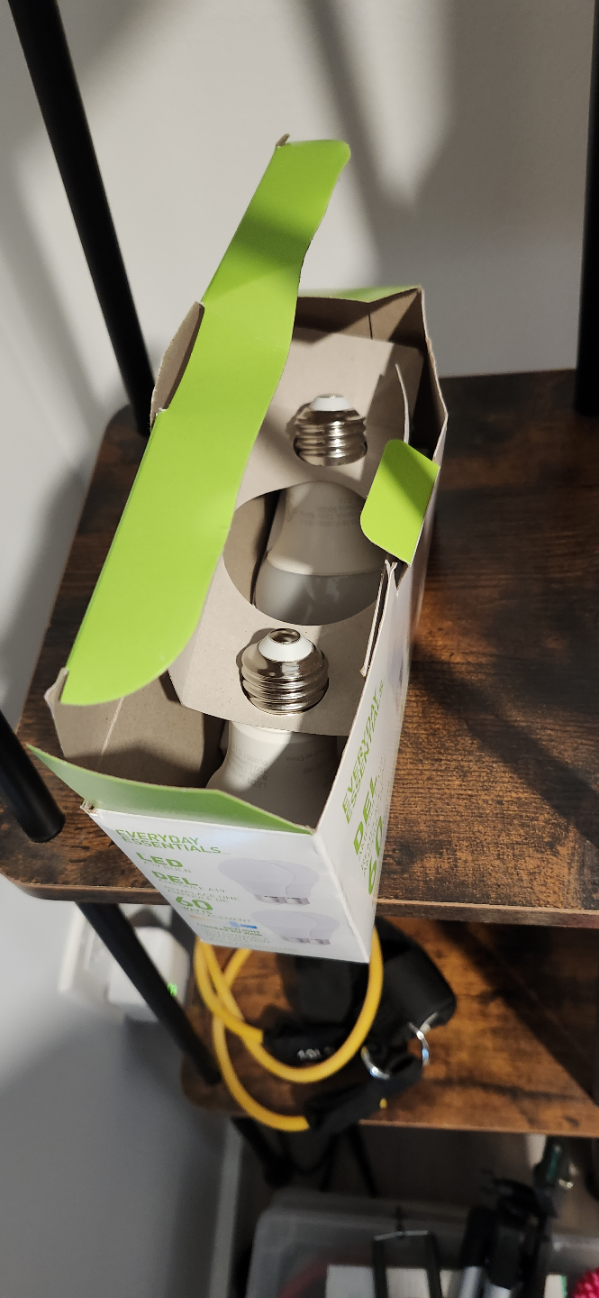 Lamp with two shelves like new condition - photo 5
