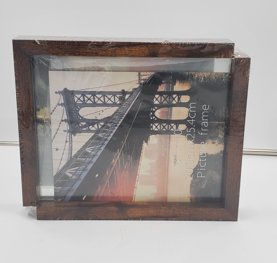 8x10 Picture Frame - Modern Wood Stand - photo 2