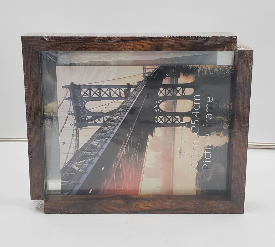 8x10 Picture Frame - Modern Wood Stand - photo 3
