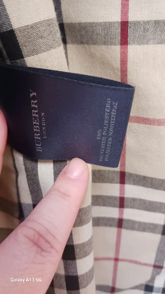 Burberry London womens Black light Trench Coat image indicator(5)