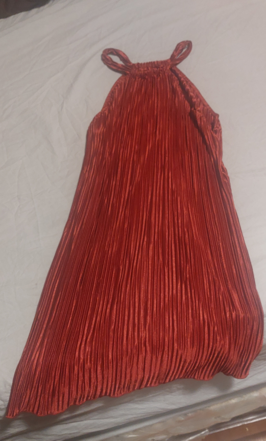Cutest Halter Maxi Dress  in RED - photo 2