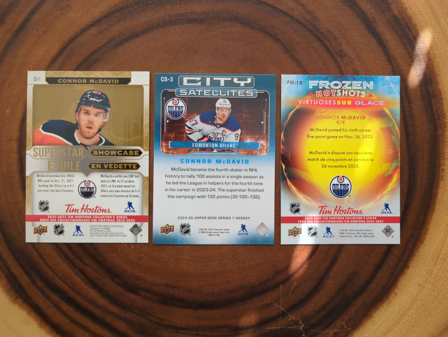 Connor McDavid Hockey Card Lot - 3 Cards image indicator(6)
