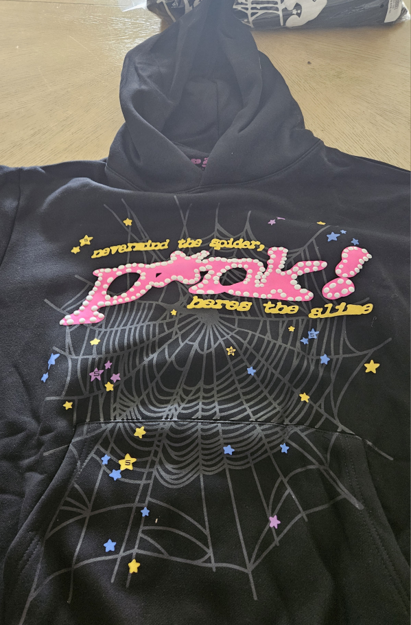 Sp5der P*NK Hoodie