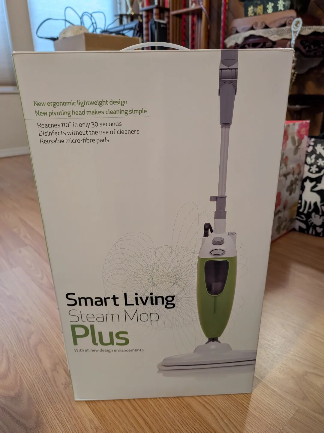 Smart Living Steam Mop Plus - Brand New in Box thumbnail