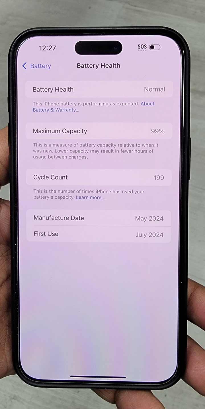 Like New iPhone 15 Pro Max - 256GB - Black Titanium!