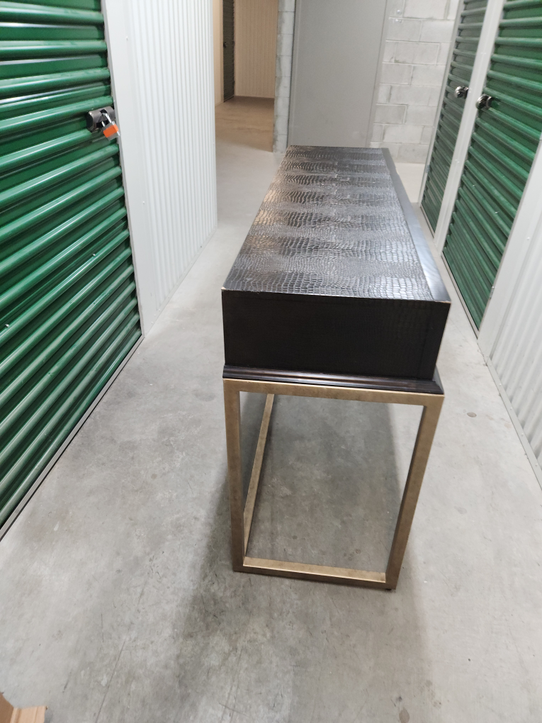 Modern Console Table with Three Drawers - photo 5