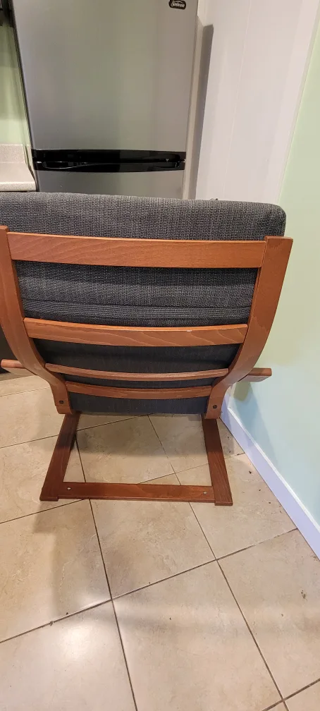 IKEA STRANDMON Wing Chair - Grey image indicator(5)