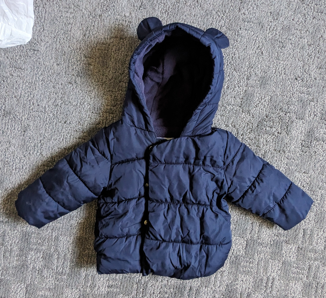 Infant Winter Jacket 6-12 Months