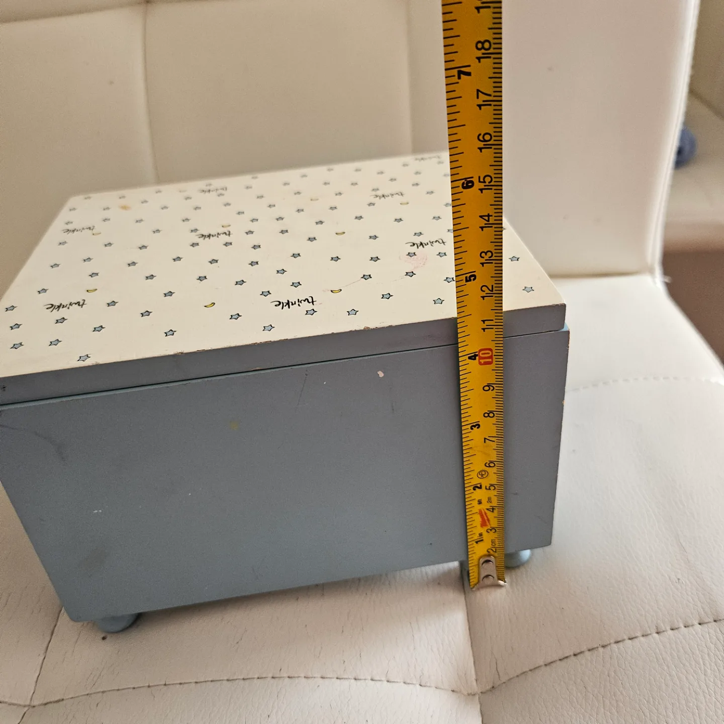 Vintage Wooden Music Box with Mirror image indicator(4)