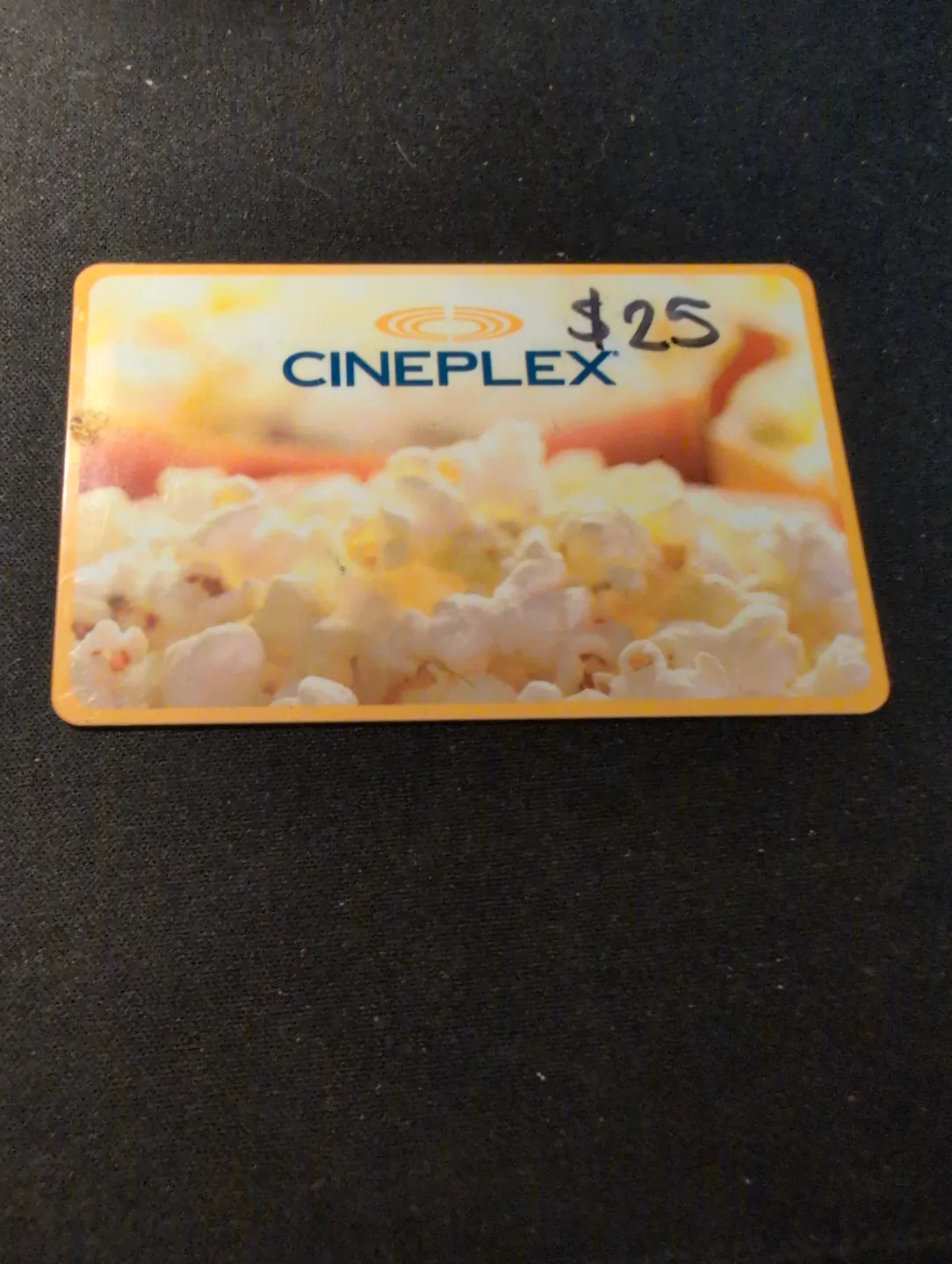 Two Cineplex Gift Cards - $20 & $25 image indicator(3)