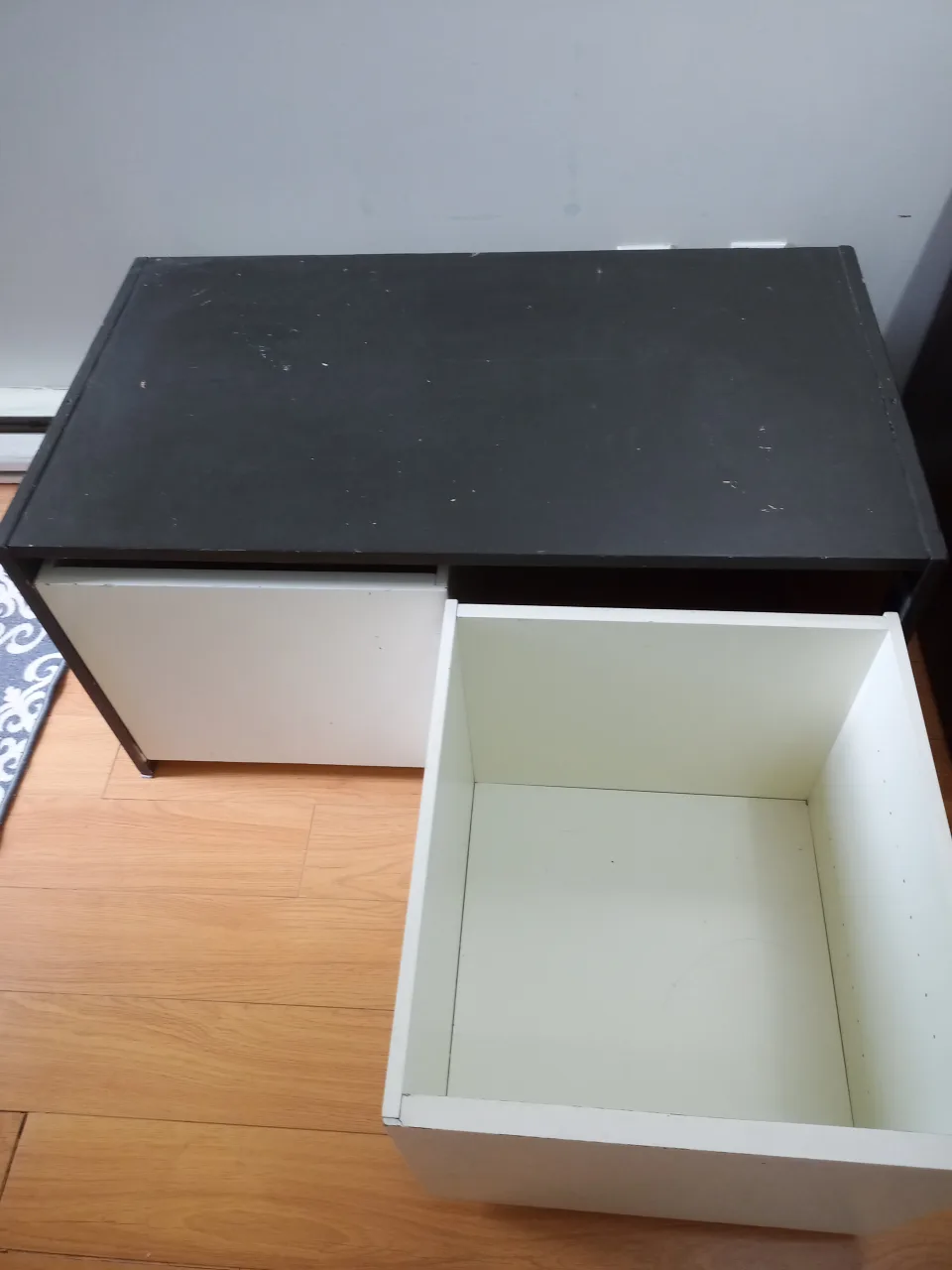 Vintage IKEA two-bin Storage Cabinet image indicator(2)