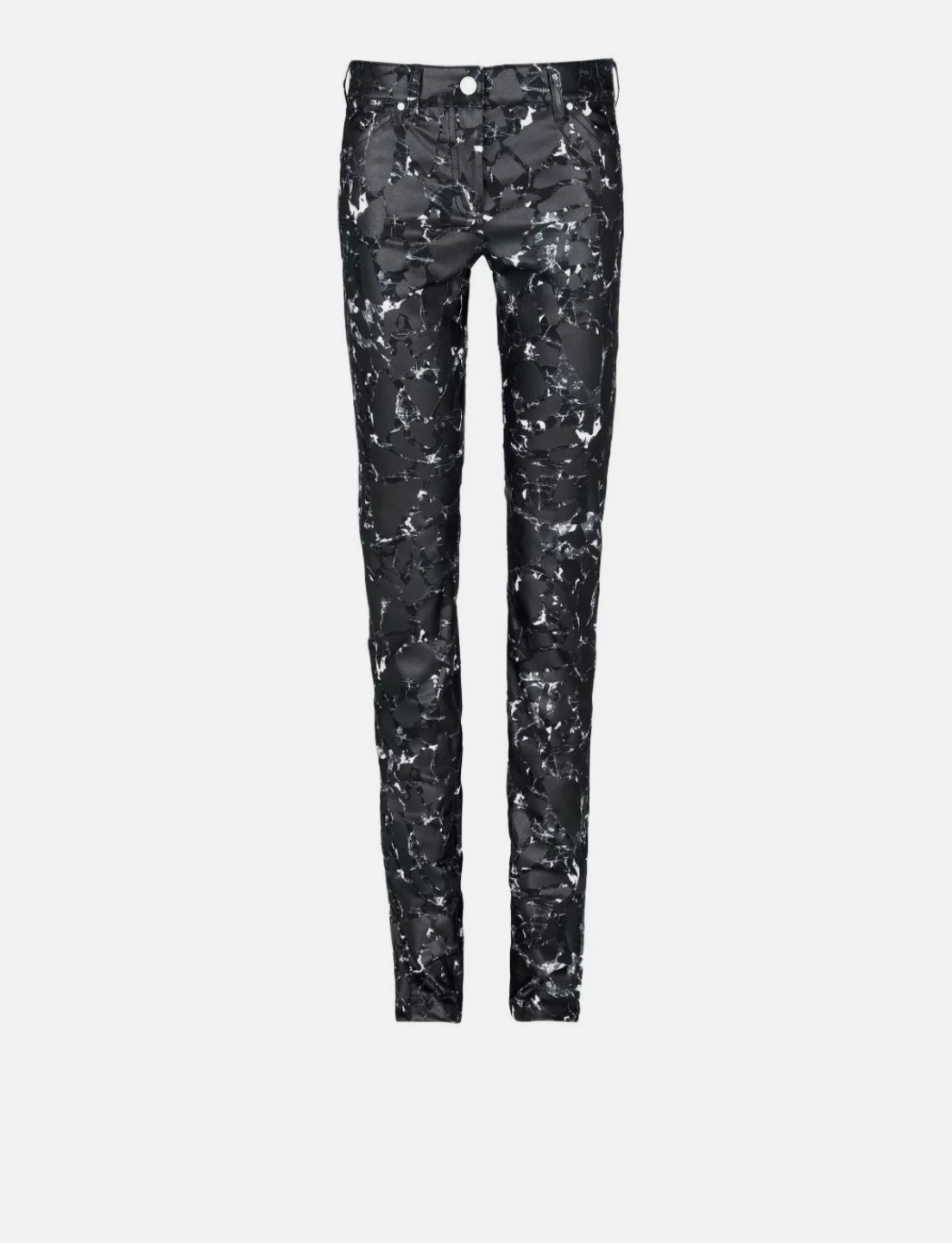 Authentic Balenciaga Size 40 Marble Print Jeans - photo 2