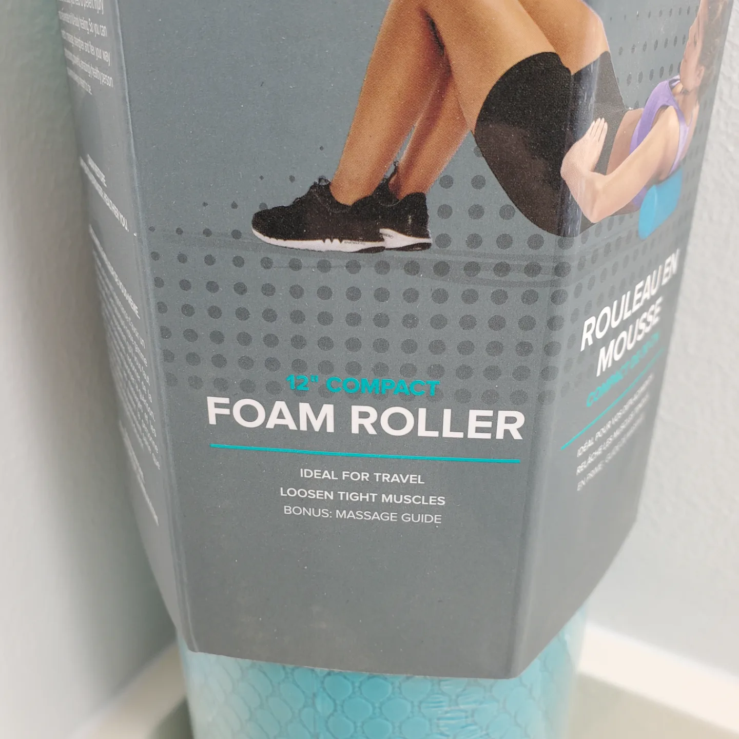 Gaiam 12" Compact Foam Roller 💚 image indicator(4)