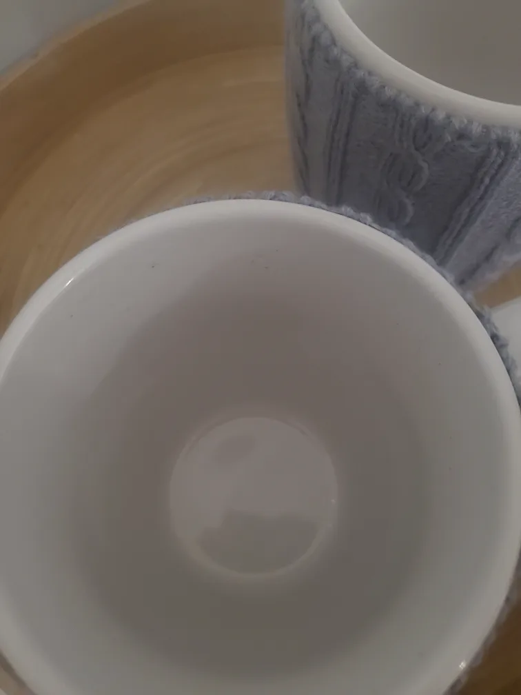 Pair of Cozy Knitted Mug Cozies image indicator(2)