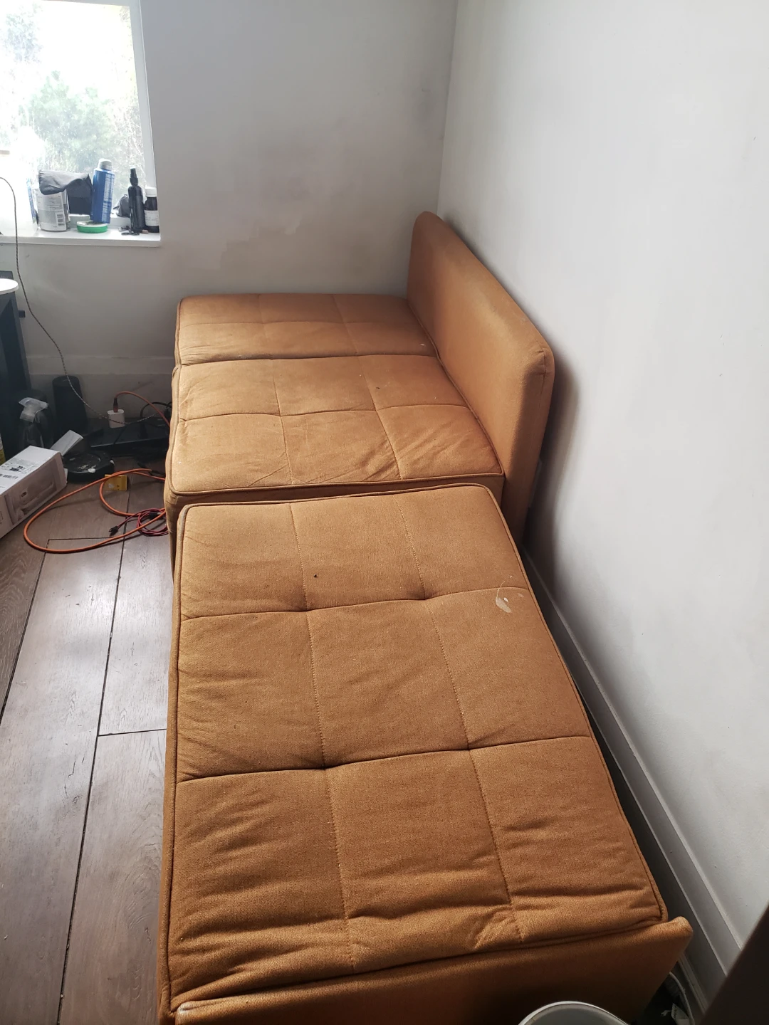 Mustard Yellow Modular Sofa