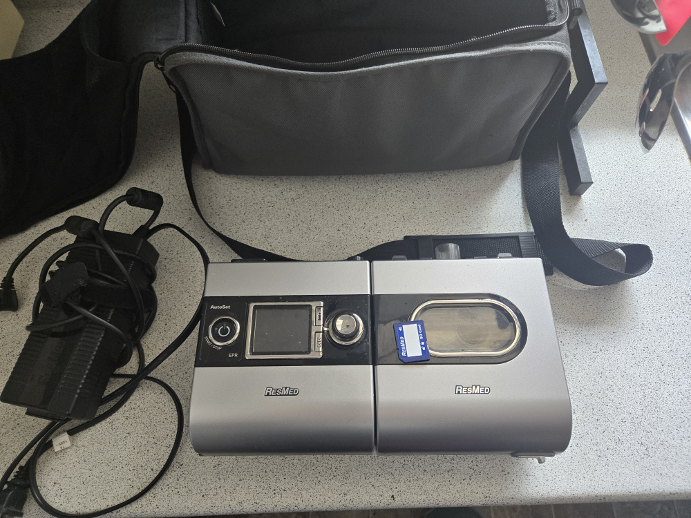ResMed AutoSet CPAP Machine with Accessories