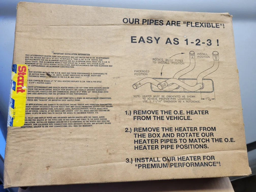 Stant Manufacturing Heater Core Replacement - XXH-GM8210 image indicator(3)