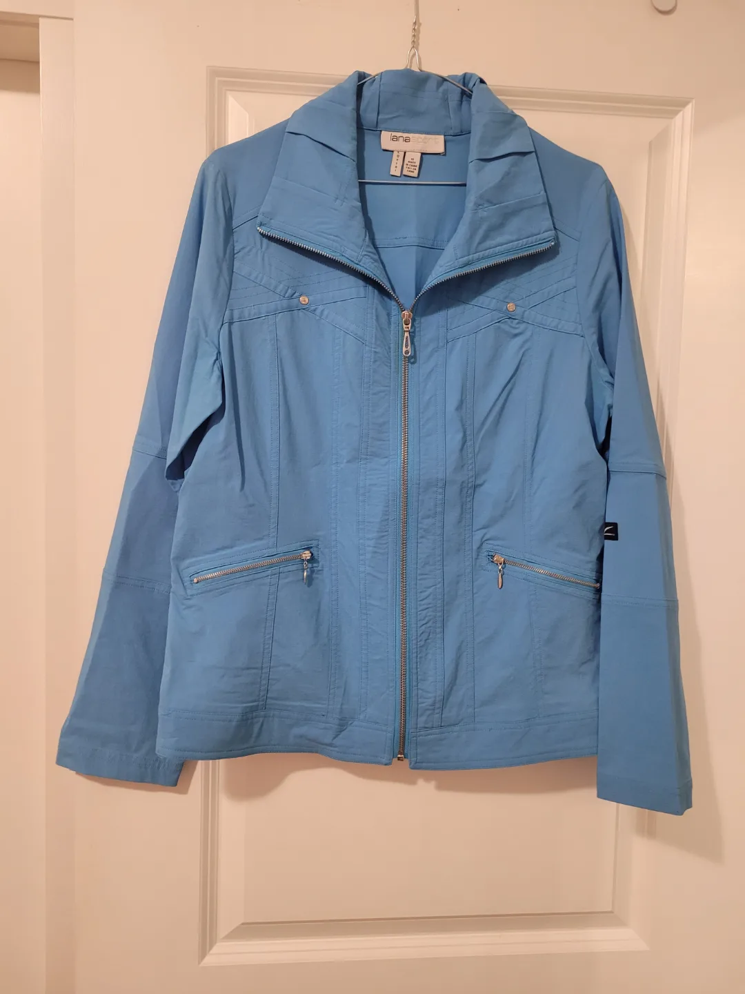 Lana Sport Women's Size 10 Light Blue Jacket image indicator(3)