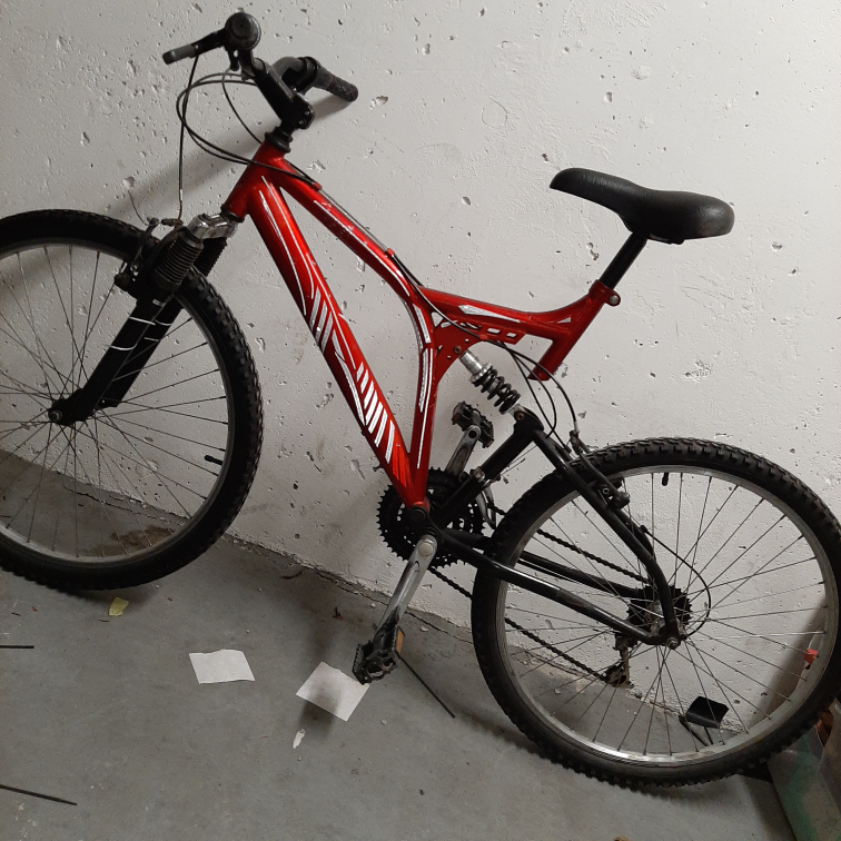 Red Mountain Bike Y-frame