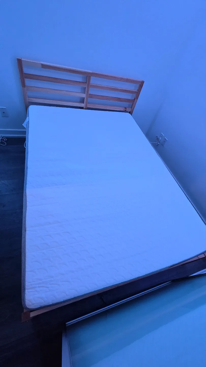 Full-size Mattress and IKEA Bed Frame image indicator(2)