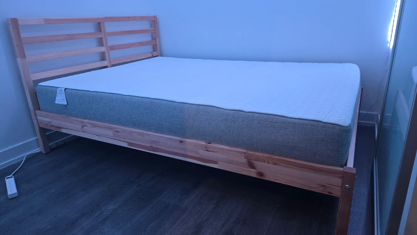 Full-size Mattress and IKEA Bed Frame image indicator(4)