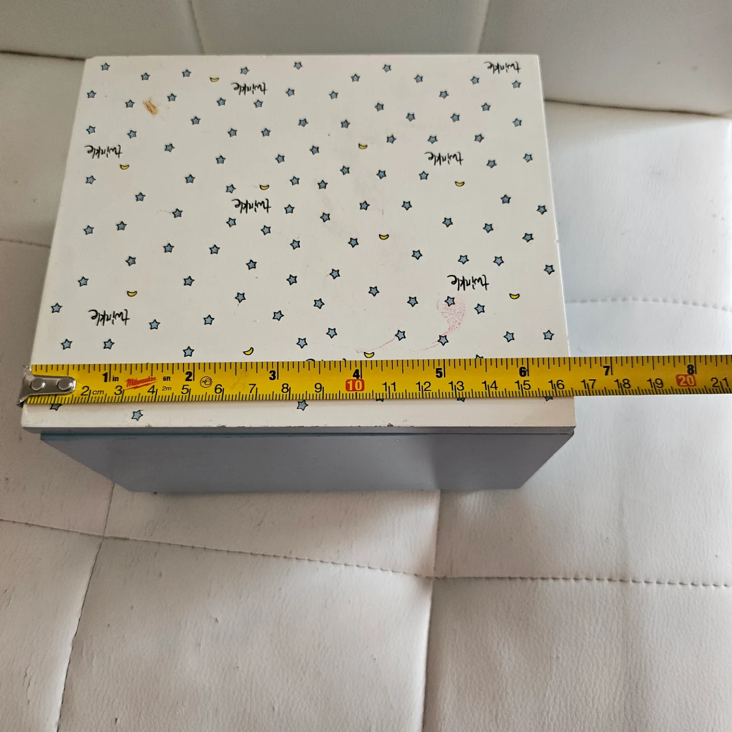 Vintage Wooden Music Box with Mirror image indicator(2)