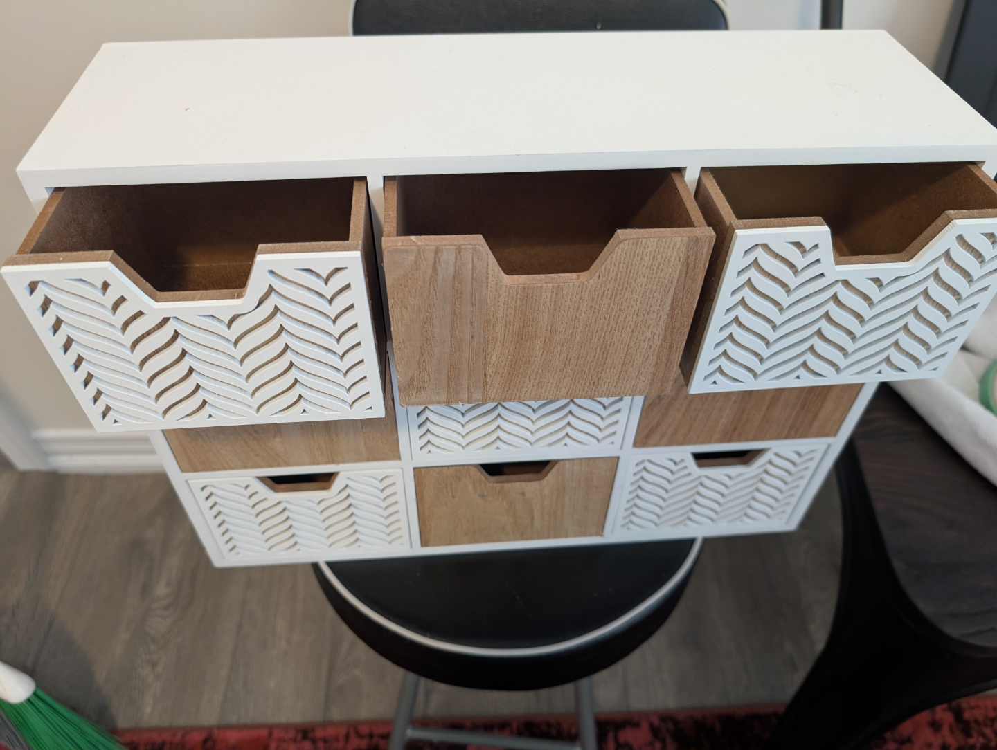 Nine-Drawer Wooden Organizer - photo 2