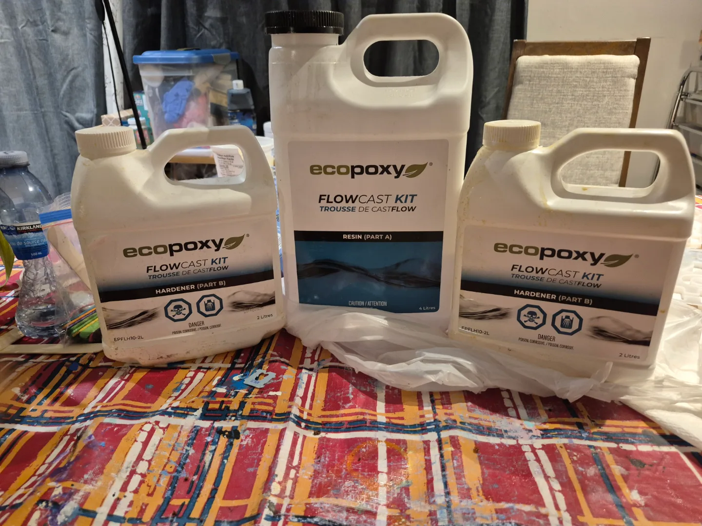 Ecopoxy Flowcast Kit - Resin and Hardener thumbnail