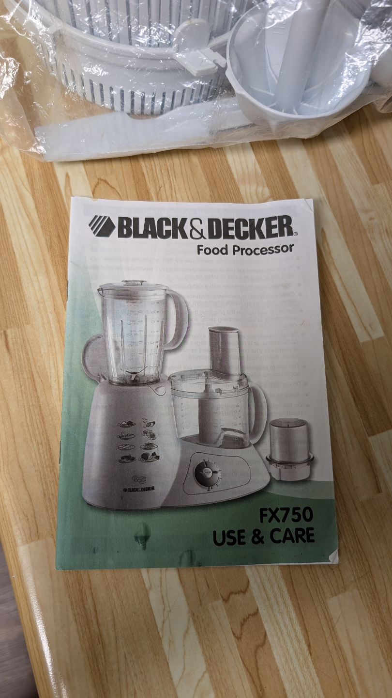 Black & Decker Food processor - photo 3