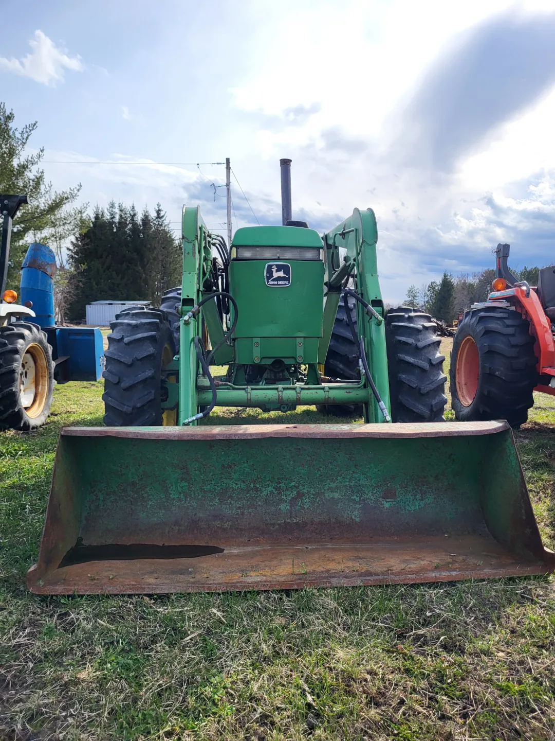 John Deere 2355 Tractor 4WD with 175 Front Loader image indicator(2)