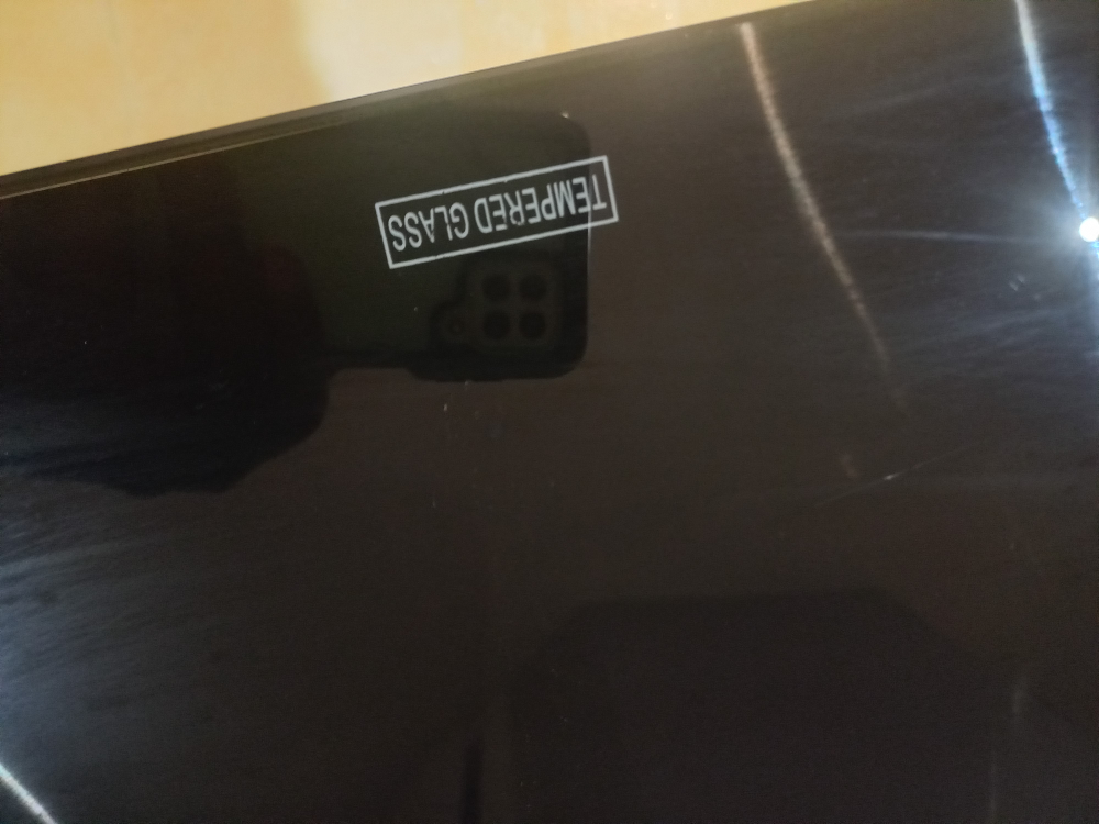 Black Glass TV Stand - photo 2