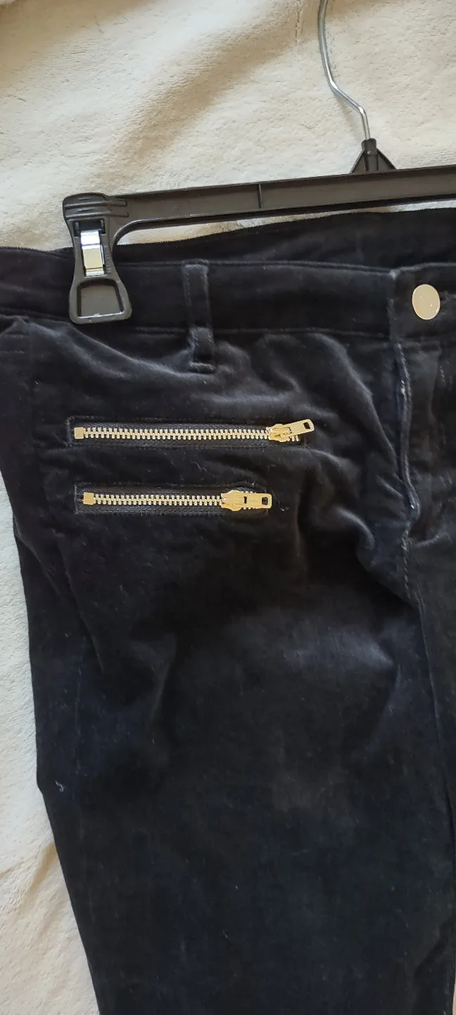 Club Monaco Black corduroy  Pants image indicator(3)