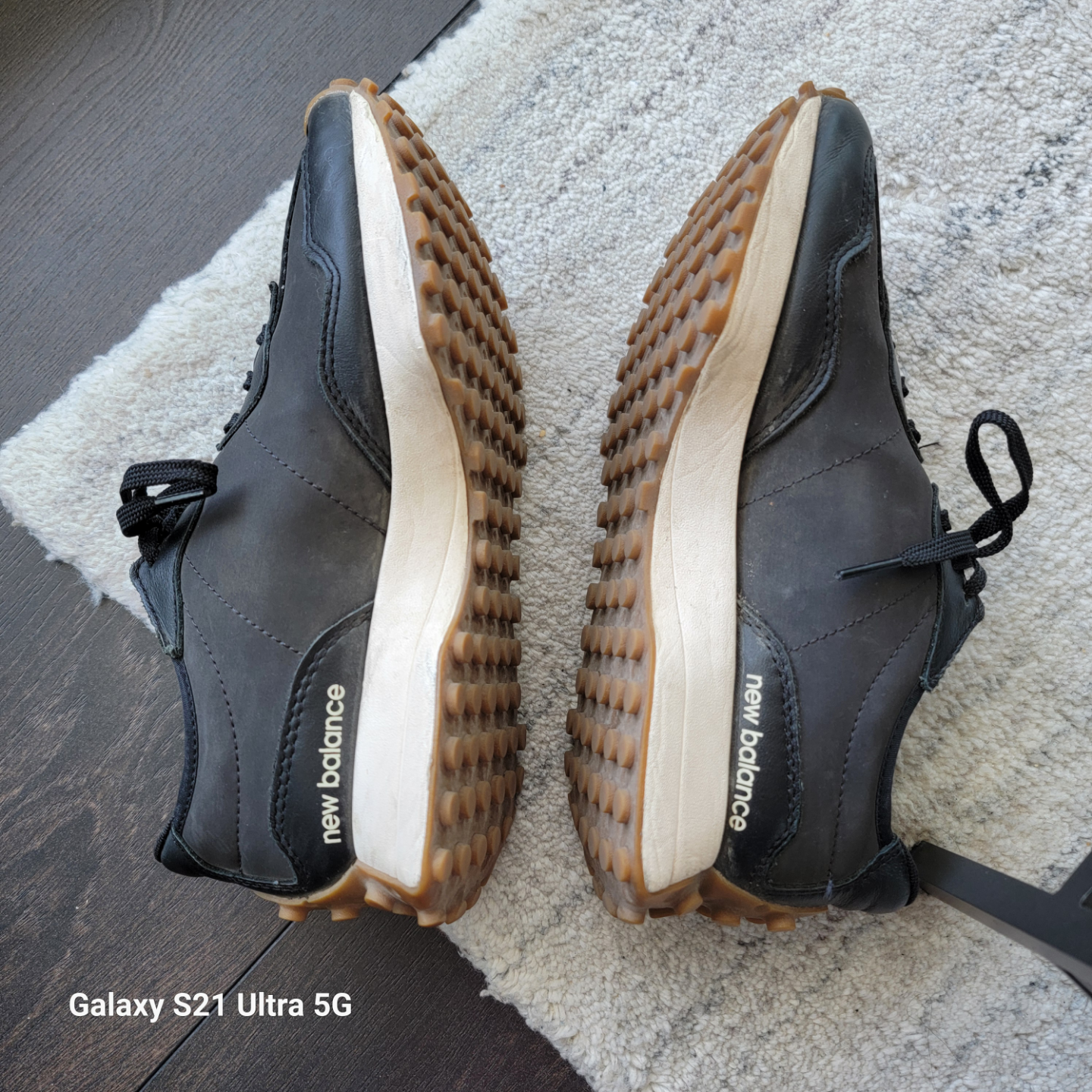 New Balance sneakers - black leather - photo 3