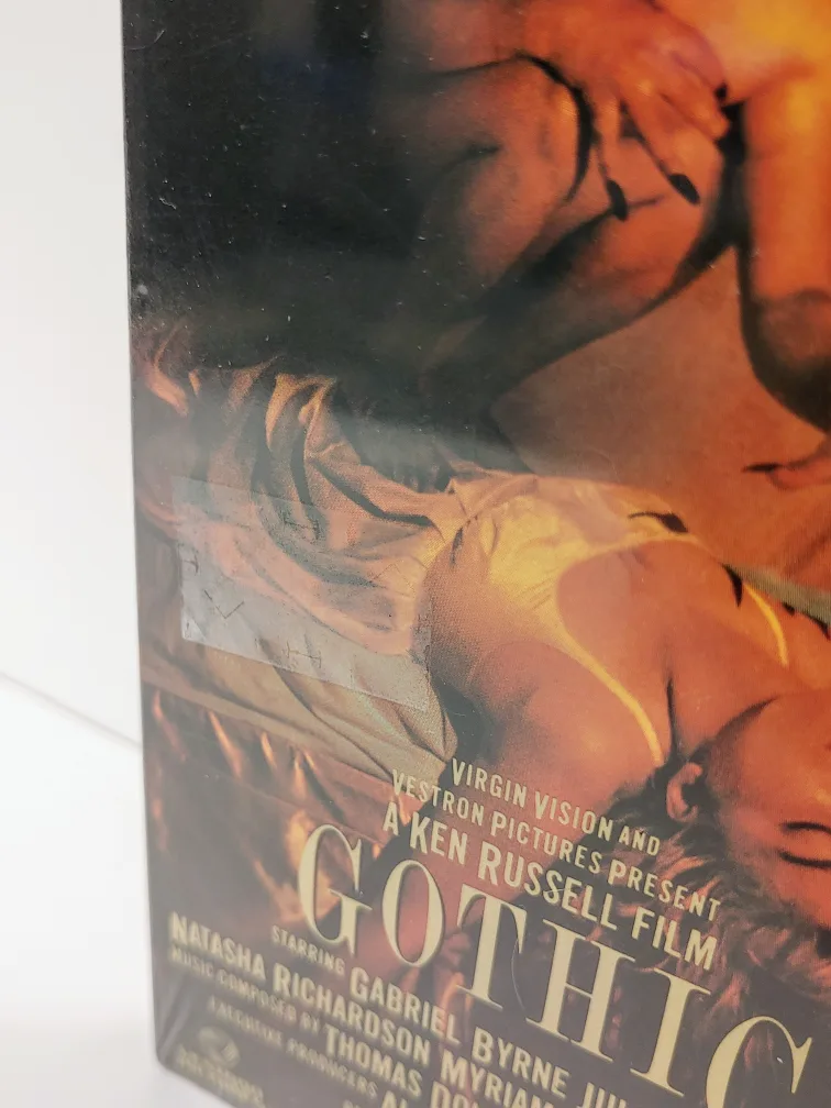 SEALED Gothic 1987 VHS Extremely Rare Original Release Version image indicator(6)
