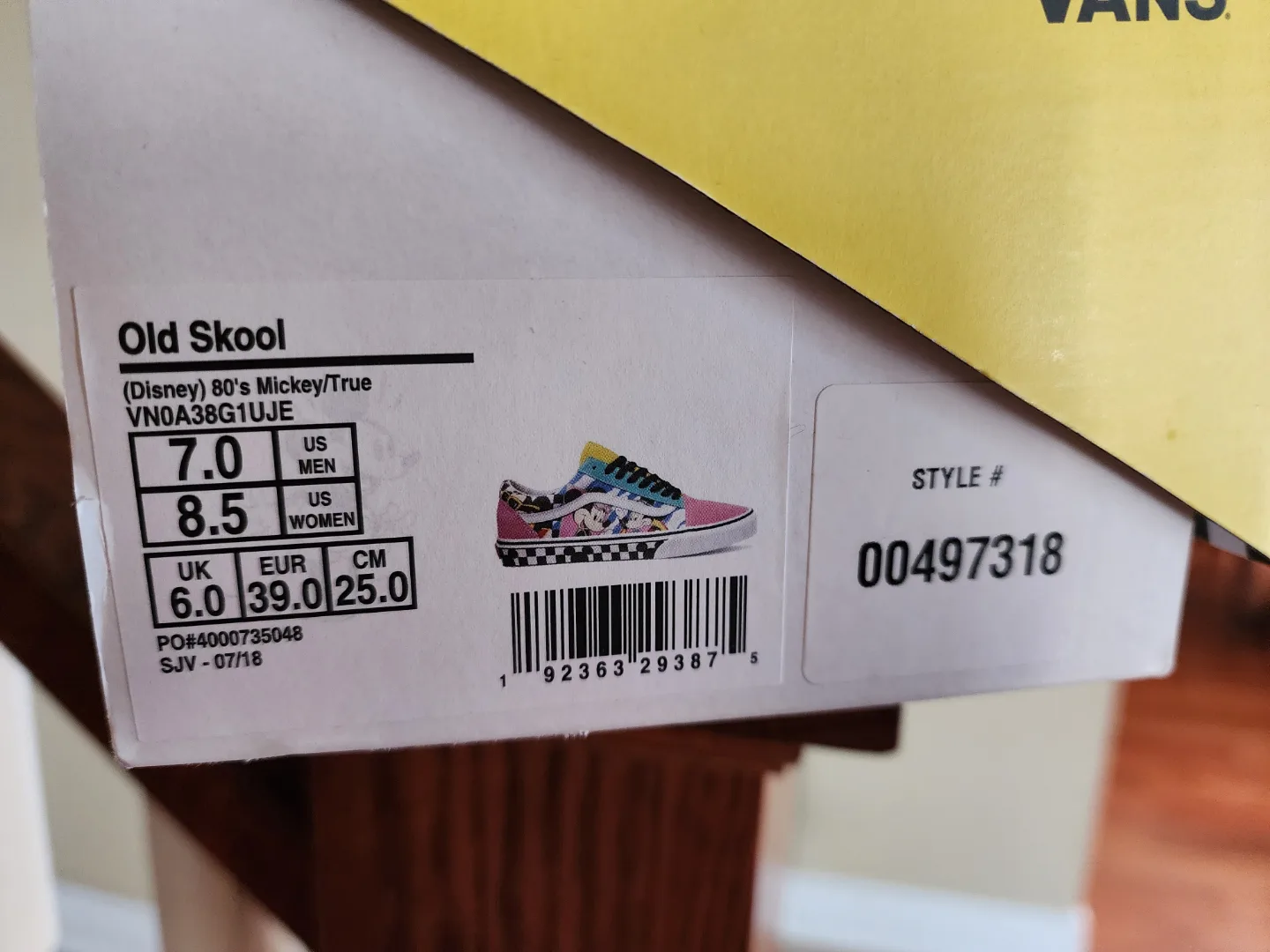 90th Anniversary Mickey Mouse Vans image indicator(9)