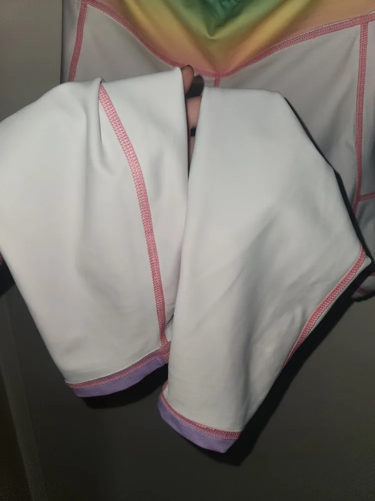 Large BlackMilk Clothing Rainbow gym leggings image indicator(6)