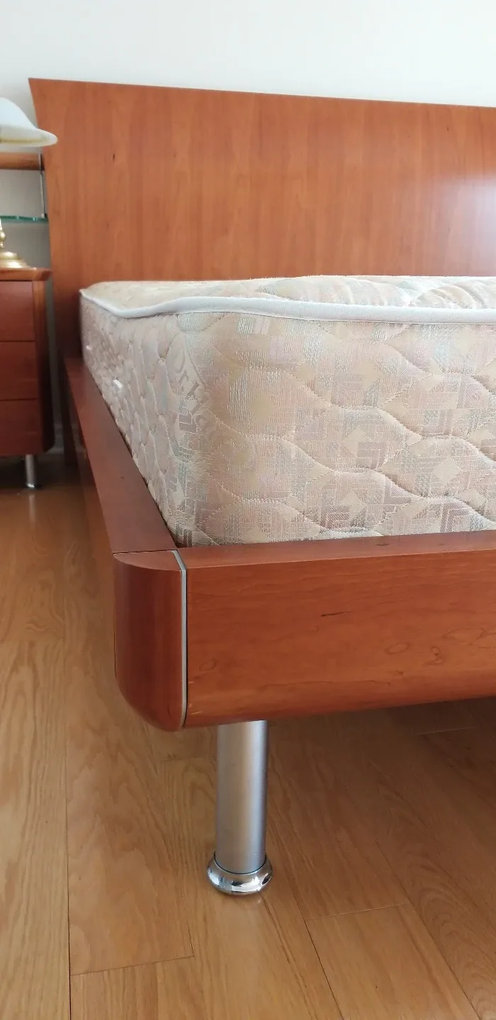 King Size Bedroom Set - Full Set Modern Wood Bed Frame image indicator(4)