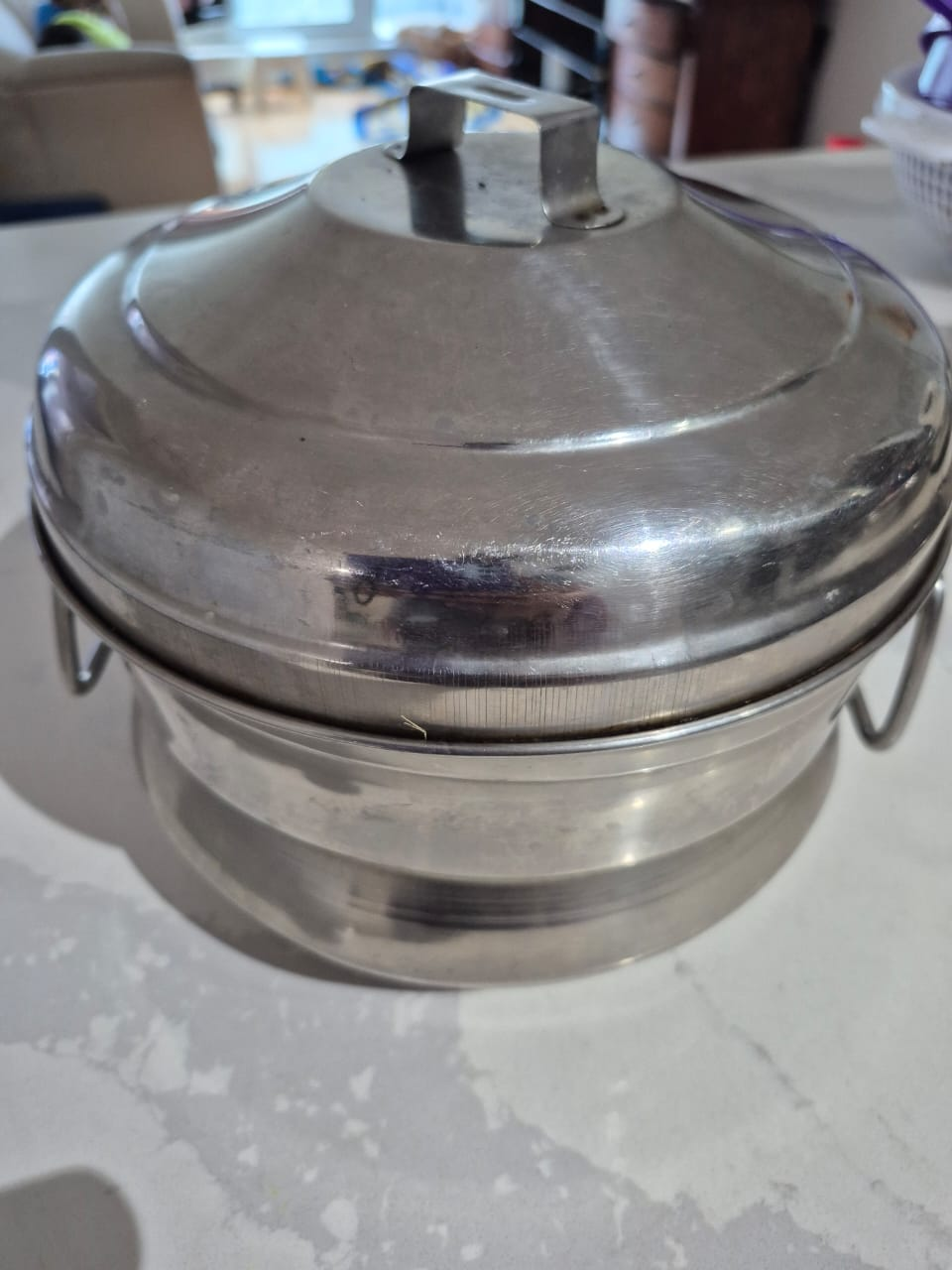 Stainless Steel Idli Maker + Basin - photo 2
