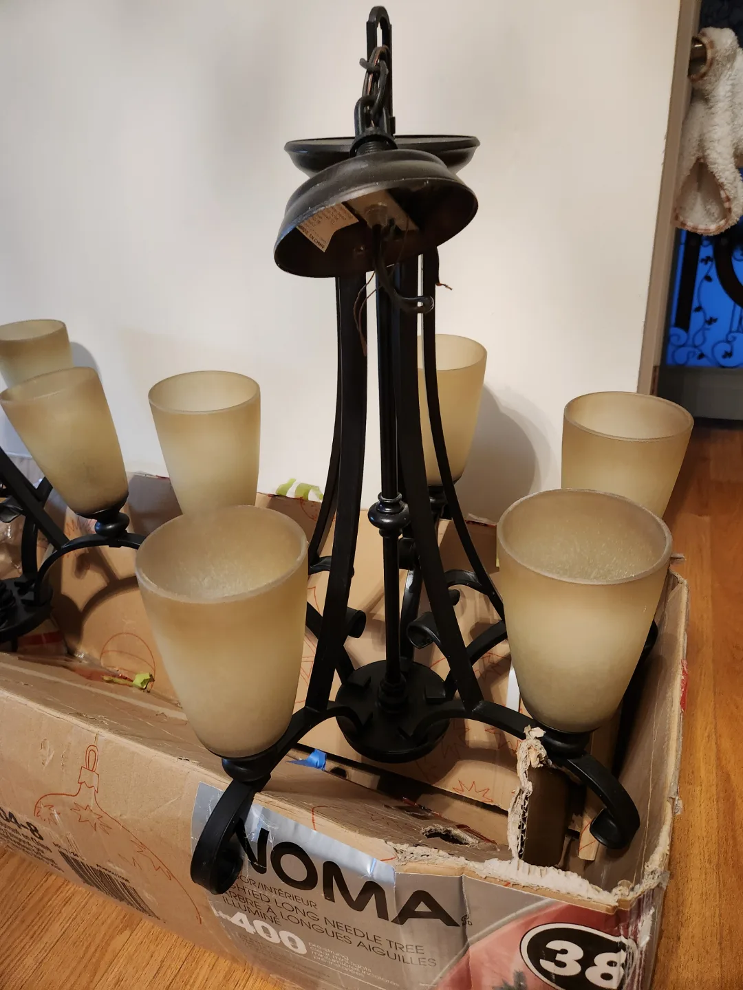 NOMA 6-Light Chandelier . 2 available. image indicator(2)