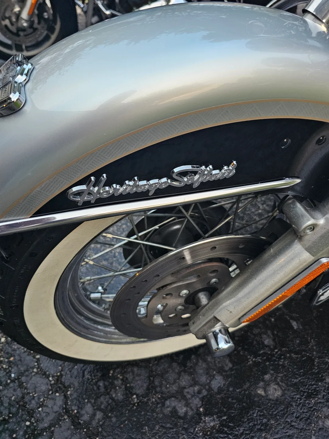 2003 Harley Davidson softail 100th anniversary heritage edition image indicator(8)