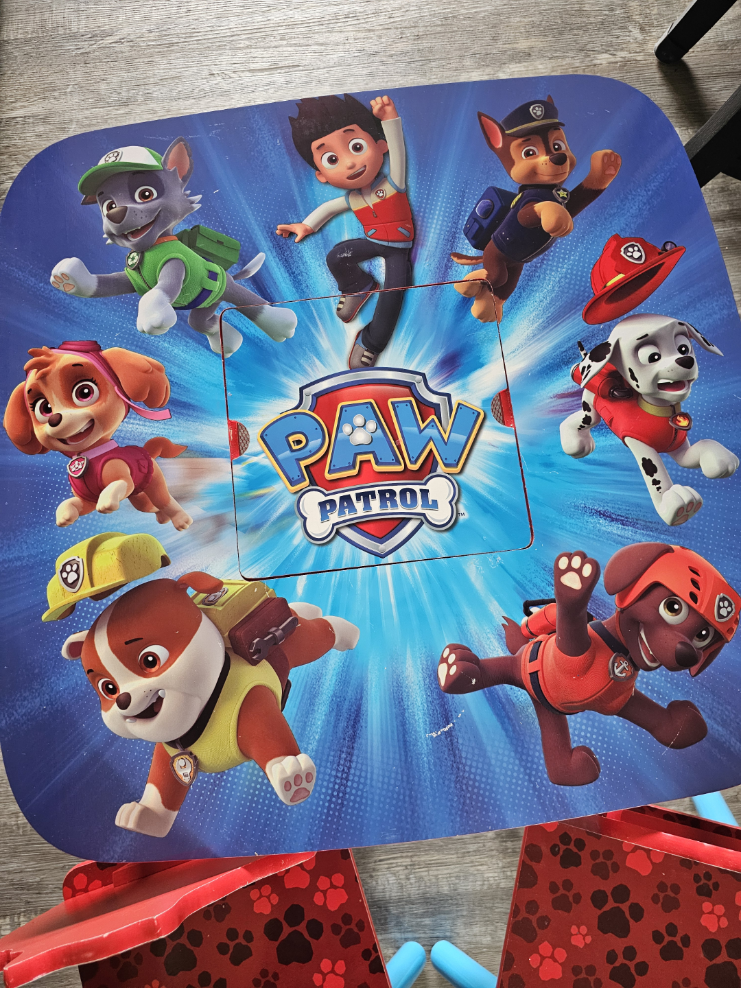 Paw Patrol Kids Table and Chairs Set - photo 2