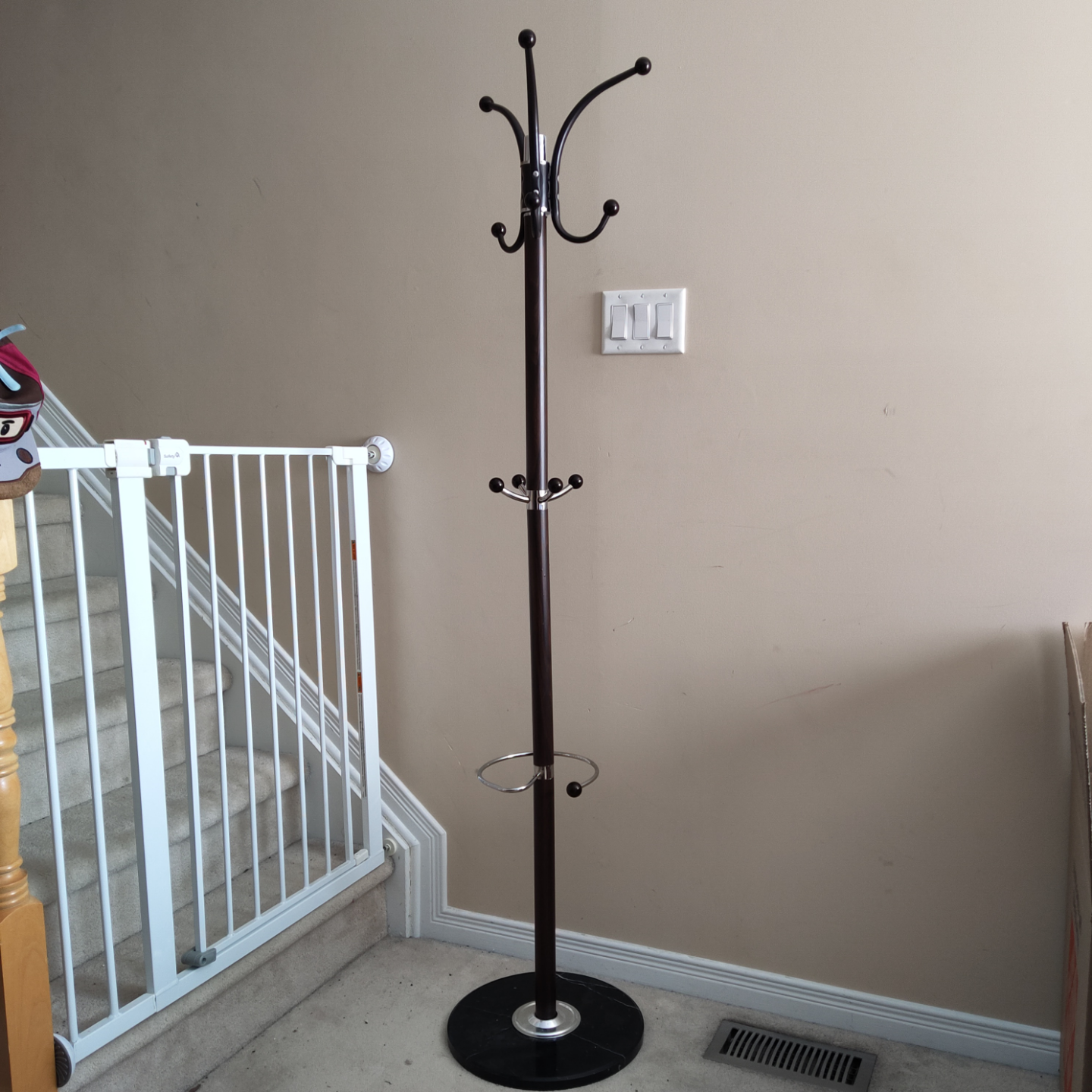 Freestanding Coat Rack with Umbrella Stand