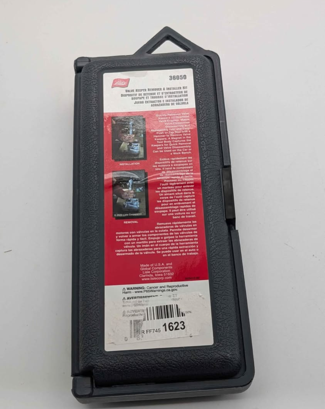 Lisle 36050 Valve Keeper Remover & Installer Kit